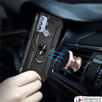 Sustiprintas dėklas 4in1 - juodas (Motorola Moto G41/G31) Sustiprintas dėklas 4in1 - juodas (Motorola Moto G41/G31)